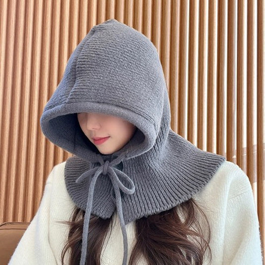 [I am Muse] Knit Balaclava - 3 Color Variants