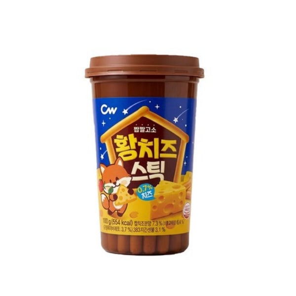 [Cheongwoo] Yellow Cheese Sticks 80g