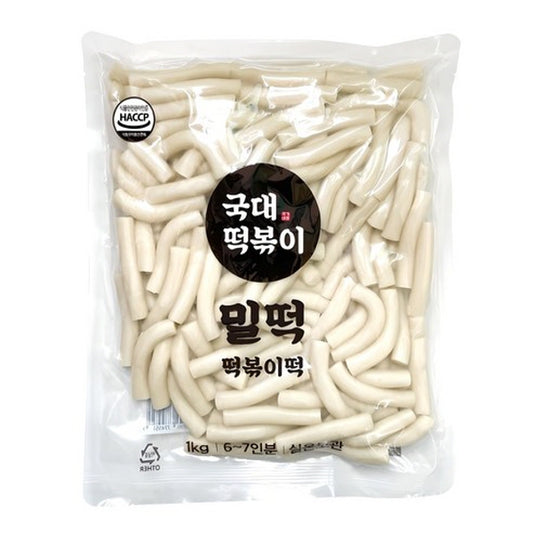 [Kukdae Tteokbokki] Tteokbokki Rice Cakes (Wheat) 1kg