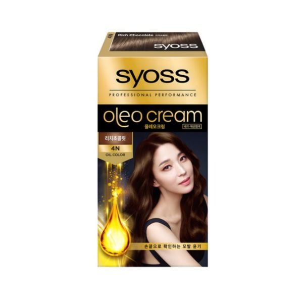 [Sayoss] Oleo Cream Hair Color - 4N Rich Chocolate