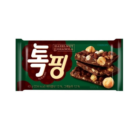 [Orion] Tokping Hazelnut + Granola 43g (Green)