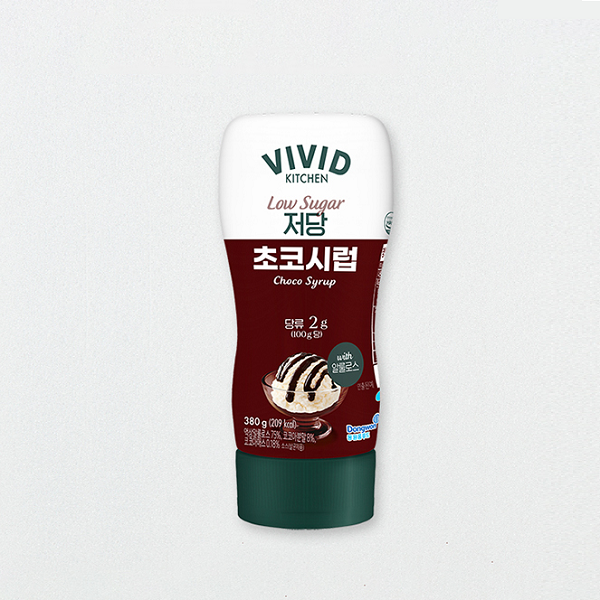 [Vivid Kitchen] Low-Sugar Chocolate Syrup 380g
