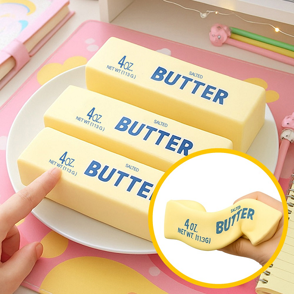 [SeoulDepot Selection] Korean Product Korean Product Korean Product Butter Stick Squishy (1Units)