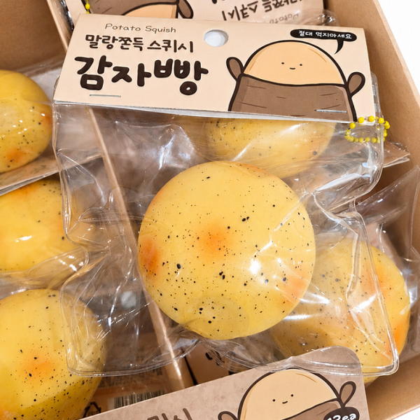 [SeoulDepot Selection] Korean Product Korean Product Potato Bread Squishy (1Units)