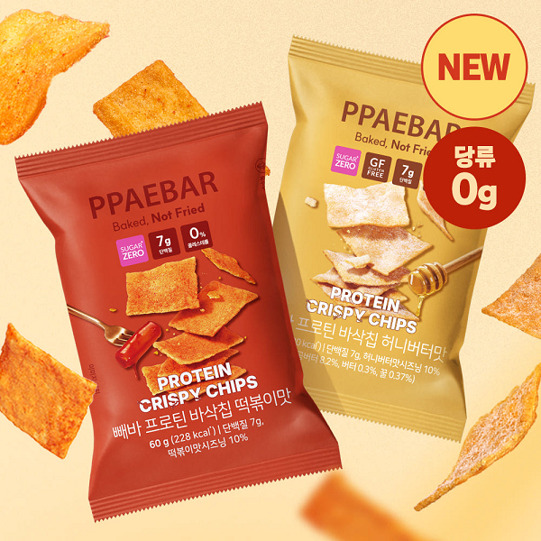 [Peba] Low-Sugar Diet Protein Crisps - Tteokbokki Flavor 60g