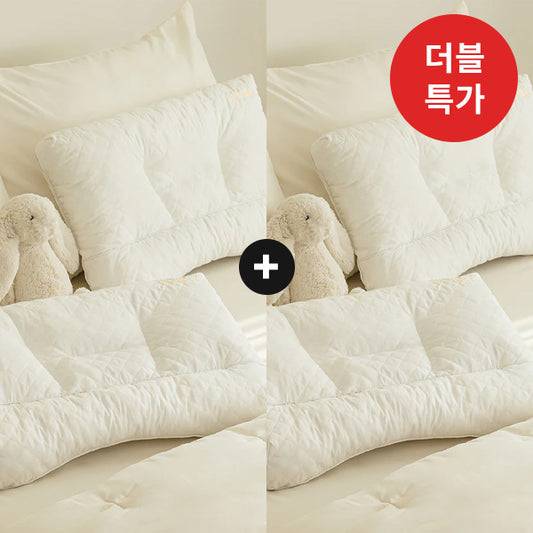 [Double Special] [Sleep Gonggam] NEW Milk Pillow – Junior + Waterproof Cover