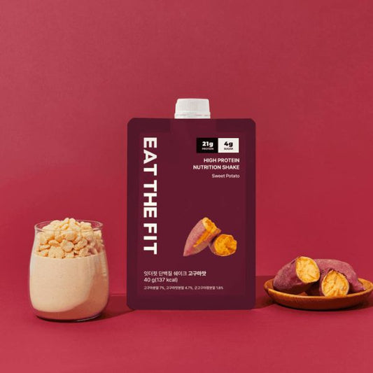 [Eat the Fit] Protein Shake 280g (7 sticks) - Sweet Potato Flavor