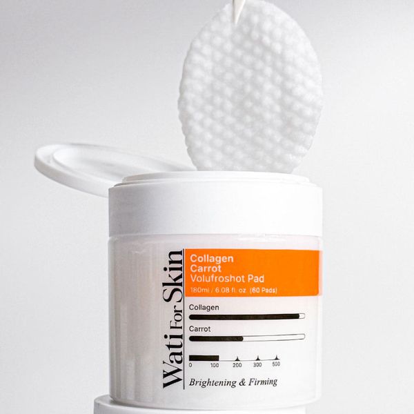 [Watiforskin] Collagen Carrot Volufroshot Pad (60 Sheets)