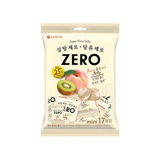 [Lotte] Zero Fruits Chewy Jelly 238g