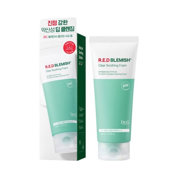 [Dr.G] Low-pH Red Blemish Clear Soothing Foam 200ml