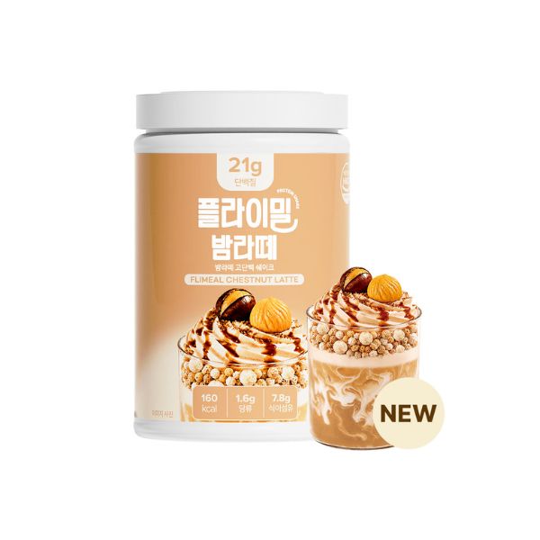 [Flymeal] Protein Shake – Chestnut Latte (630g)