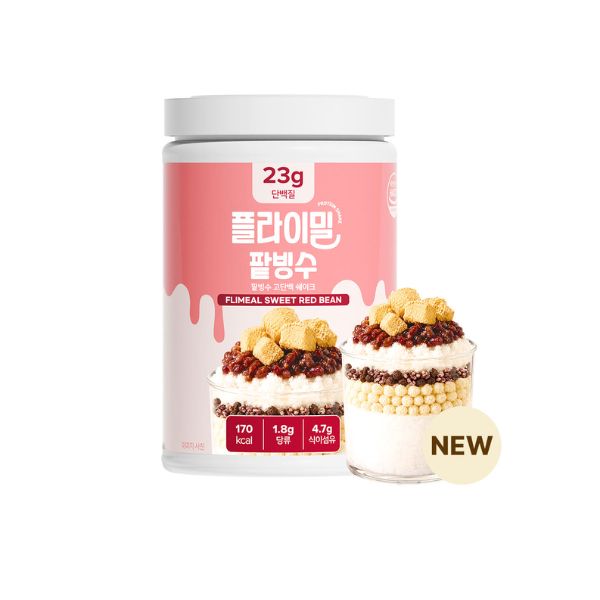 [Flymeal] Protein Shake – Red Bean Bingsu (630g)
