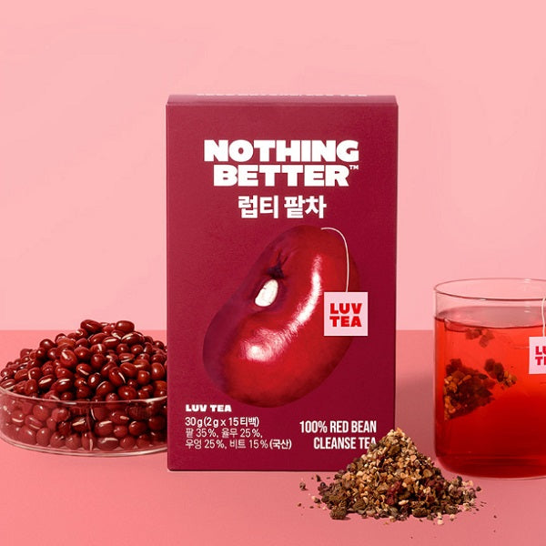 [SNS Hot Item] [Nothing Better] Diet Lovely Red Bean Tea (2g x 15 Tea Bags)