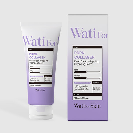 [Wait for Skin] PDRN Collagen Deep Clean Whipping Cleansing Foam 100ml
