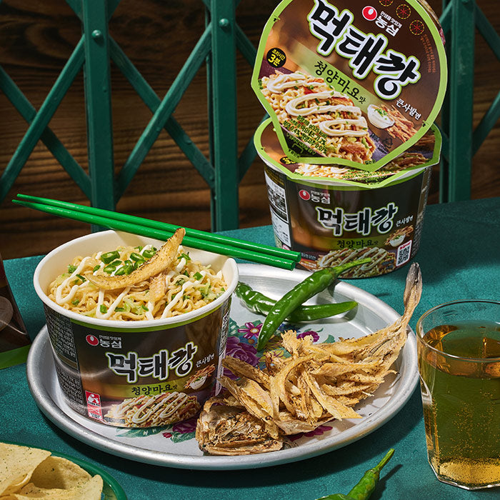 [Nongshim] Meoktaekkang Spicy Pollack Cup Noodle Cheongyang Mayo Flavor 118g