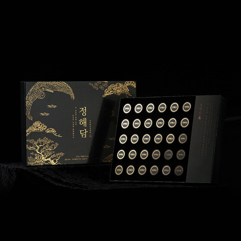 [Jeong Haedam] Precious Gift Fermented Wild Ginseng Agarwood Pills 30 pills 112.5g