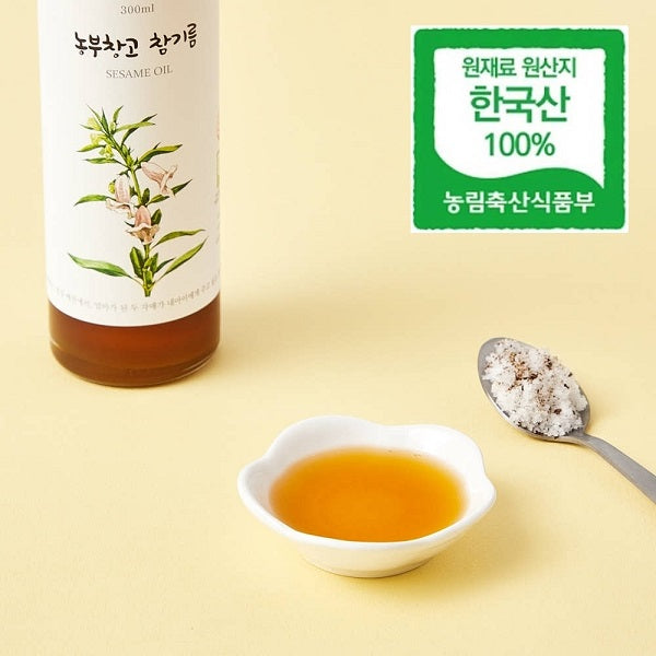 [Farmer's Warehouse] Thick Sesame Oil 180ml