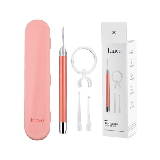 [SNS Hot Item] [Ruav] LED Light Ear Pick Set of 3 - Rose Gold