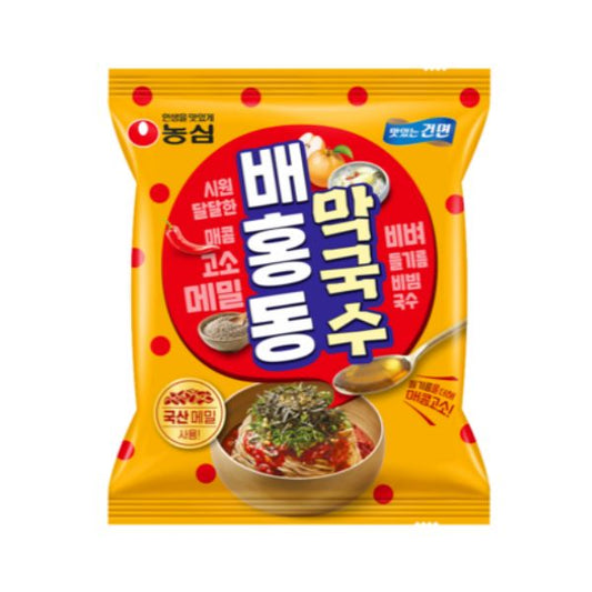 [Nongshim] Baehongdong Buckwheat Noodles 114g (1 Pack)