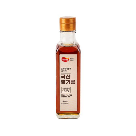 [Haetnim Village] Domestic Sesame Oil 180ml