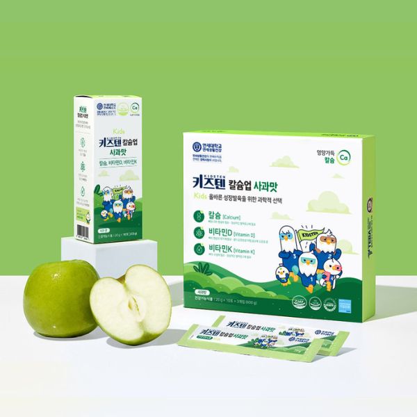[Kidsten] Calcium Up – Apple Flavor (20g × 30 Sticks)