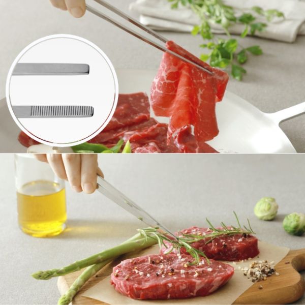 Cookever Cucinare Stainless Steel Tweezer Tongs