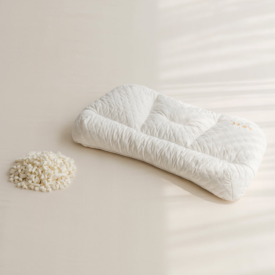 Sleep Gonggam NEW Milk Pillow – Latex + Waterproof Cover