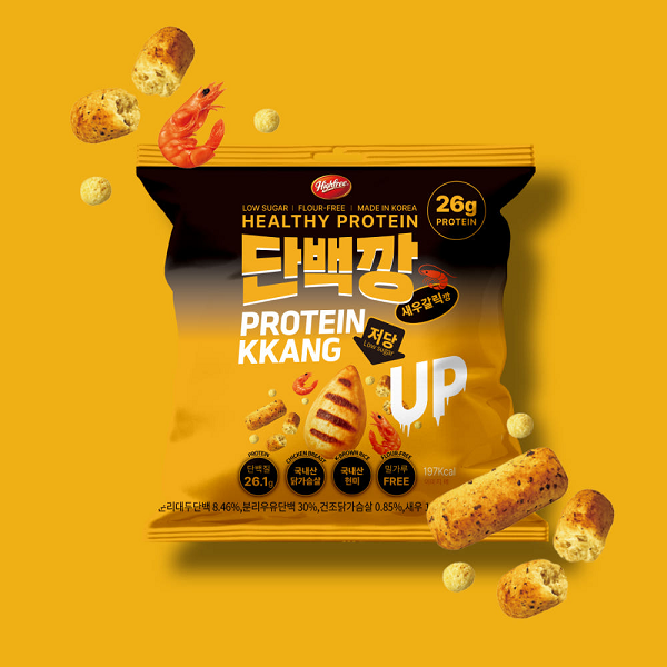 [HiFree] Low-Sugar Diet Korean Product - Garlic Shrimp Snack 50g