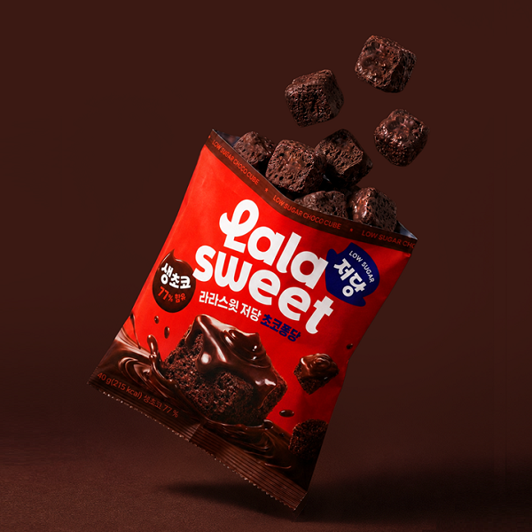 [Lalasweet] Low-Sugar Chocolate Pongdang 40g