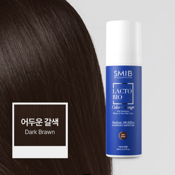 [SMIB] Lacto Bio Gray-Hair Cover Color Shampoo (200ml)