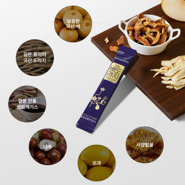 [Kwangdong] Pear & Bellflower Ssanghwa Sticks (10ml × 30)