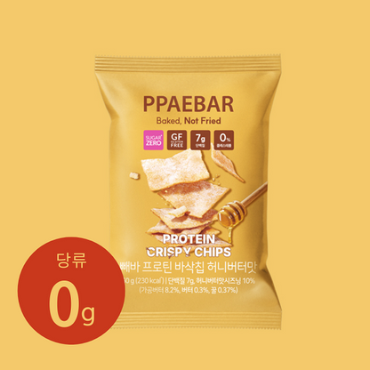 [Peba] Low-Sugar Diet Protein Crisps - Honey Butter Flavor 60g