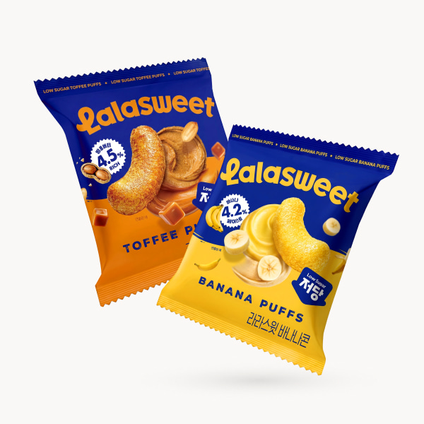 [Lalasweet] Low-Sugar Banana Corn Snack 33g