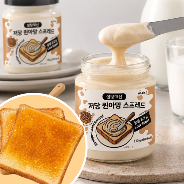 [Altist] Low-Sugar Kouign-Amann Toast Spread 130g