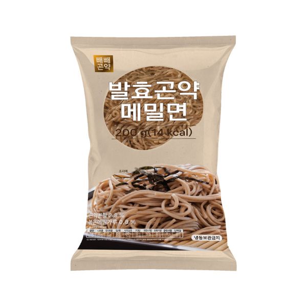 [Bbae Bbae Konjac] 14Kcal Fermented Konjac Buckwheat Noodles 200g