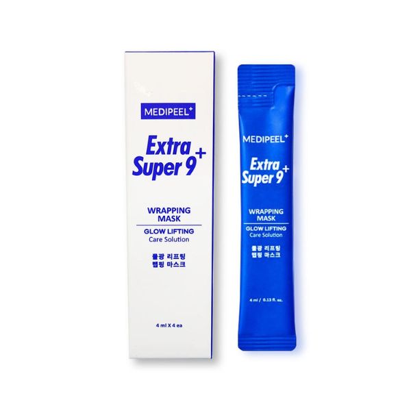 [Kind Store][Medi-Peel] Extra Super 9 Plus – Moist Glow Lifting Wrapping Mask (4ml x 4 pieces)