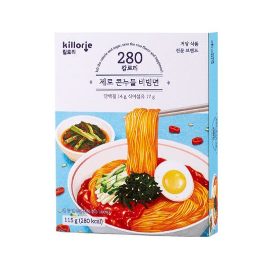 [Kilory] Low-calorie Corn Noodle Diet – Dried Bibim Noodles 115g