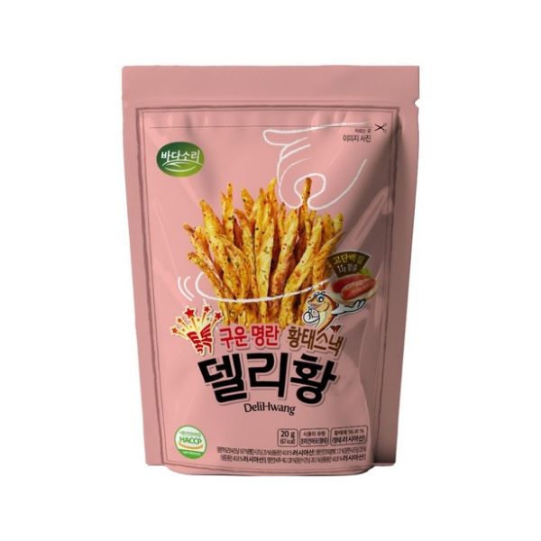 [Badasori] DeliHwang – Grilled Pollack Roe Flavor 20g