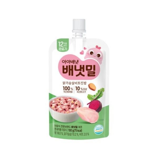 [Ivenet] Baenet Meal Chicken Breast & Beet Rice - Completion Stage 100g