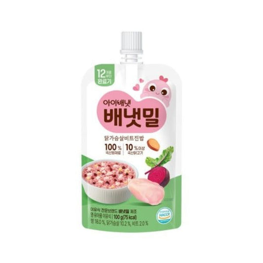 [Ivenet] Baenet Meal Chicken Breast & Beet Rice - Completion Stage 100g