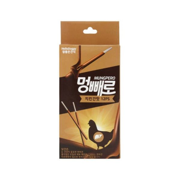 [Good Snack] Meongbero Dog Stick Treat 96g - Chicken Liver Flavor