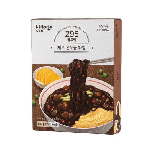 [Kilory] Low-calorie Corn Noodle Diet – Jjajang Ramyun 107g