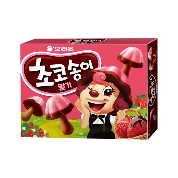 [Orion] Choco Mushroom Strawberry 45g