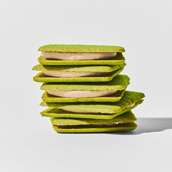 [Super Matcha] Randsha Cream Sand 90g (Pack of 10) - Strawberry