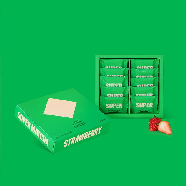 [Super Matcha] Randsha Cream Sand 90g (Pack of 10) - Strawberry