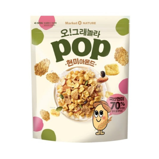 [Orion] Oh Granola Pop Brown Rice Almond 340g