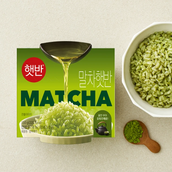 [CJ CheilJedang] Matcha Instant Rice 150g