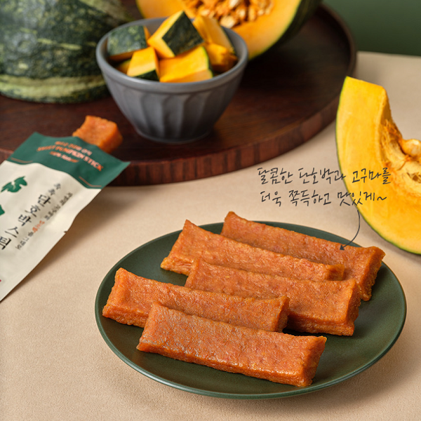 [Hanul Food] Moist Korean Pumpkin Stick 1 piece 20g