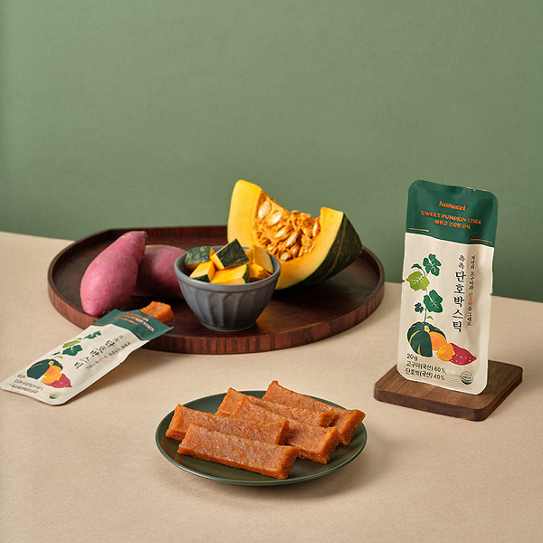 [Hanul Food] Moist Korean Pumpkin Stick 1 piece 20g