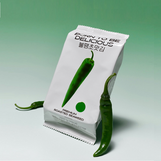 [Born to Be Delicious] Korean Product Hot Chili Seaweed Snack (5g × 5Units)